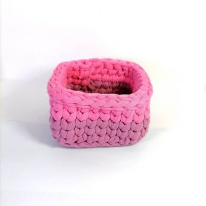 سبد تریکو مربع